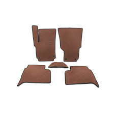 Килимки EVA (Коричневий) для Volkswagen Amarok 2010-2022 рр