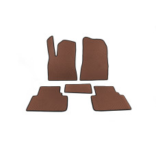Килимки EVA (Коричневий) для Tesla Model 3