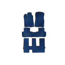 Килимки EVA (3 ряди Синій) для Toyota Highlander 2013-2019 рр