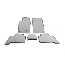Килимки EVA (2 ряди Сірий) для Toyota Land Cruiser Prado 120 2002-2009 рр