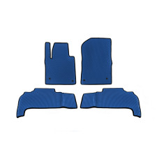 Поліуретанові килимки (2007-2012 EVA Синій) для Toyota Land Cruiser 200