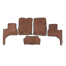 Килимки EVA (Коричневий) для Toyota Land Cruiser 300