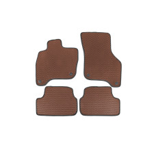 Килимки EVA для E-Golf (Коричневий) для Volkswagen Golf 7/E-Golf 2012-2020 рр