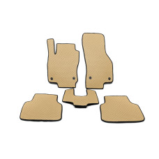 Килимки EVA (EU Бежевий) для Volkswagen Passat B8 2015-2023 рр