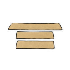 Килимки на пороги (3 шт EVA Бежевий) для мерседес Vito / V-class W447 2014- рр