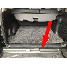 Накладка заднього порогу (ABS) для Toyota Land Cruiser Prado 150 2009-2023 рр