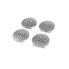 Заглушки в диски 60/58мм серые ad5957s (комплект 4 шт) для Ауди