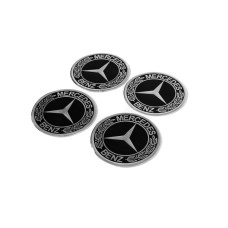 Наклейки на диски 90мм (4 шт) для мерседес