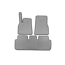 Килимки EVA (2021-2025 Сірий) для Tesla Model S