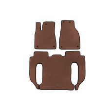 Килимки EVA (Коричневий) для Tesla Model X 2015- рр