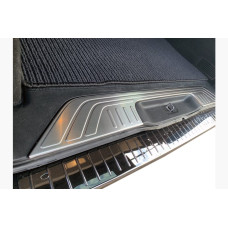 Накладка на задній поріг Carmos (нерж) для мерседес Vito/V-class W447 2014- рр