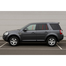 Окантовка вікон (6 шт, нерж.) для Land Rover Freelander II 2006-2014 рр