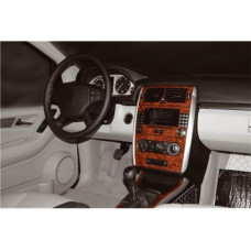 Накладки на панель карбон для мерседес B-class W245 2005-2011 рр