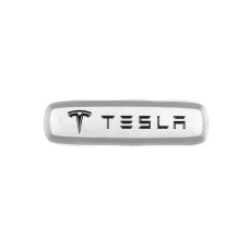 Шильдик алюмінієвий для килимків (1шт) для Tesla
