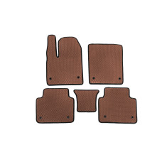 Килимки EVA (Коричневий) для Jaguar I-Pace 2018- рр