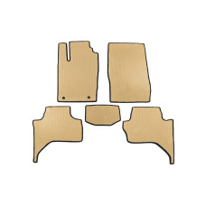 Килимки EVA (Бежевий) для Mitsubishi L200 2015-2024 рр