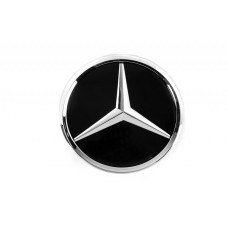 Передня емблема під склом хром окантовка a2048806406 для мерседес C-class W204 рр