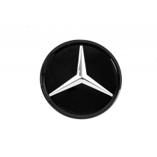 Передня емблема під склом чорна окантовка a2048806406 для мерседес GLK сlass X204 рр