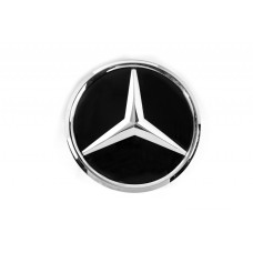 Передня емблема під склом, хром окантовка a0008881000 для мерседес E-сlass W213 рр