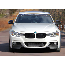 Накладка на передній бампер DPT Flap (для M-Performance чорний глянець) для бмв 3 серія F30/F31 2012-2019 рр