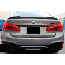 Спойлер CS-Style (чорний глянець) для бмв 5 серія G30/G31 2017-2023 рр