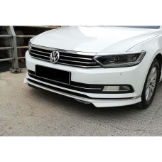 Накладка на передній бампер DPT Lip (2015-2019 під фарбування) для Volkswagen Passat B8 рр