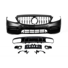 Комплект обвісів з дифузором для Coupe (AMG C63-designs 2018-2021) для мерседес C-сlass W205 рр