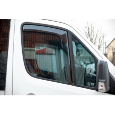 Вітровики вставні (напівпрозорі 2 шт. Cagatay) для мерседес Sprinter W906 2006-2018 рр