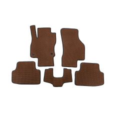 Килимки EVA (Коричневий) для Volkswagen Jetta 2018- рр