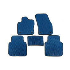 Килимки EVA (Ollspase 2 ряда Синій) для Volkswagen Tiguan 2016-2023 рр