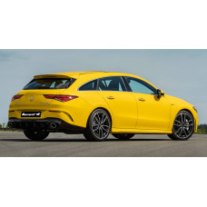 Задній дифузор з насадками (дизайн CLA35) для мерседес CLA C118 2019- рр