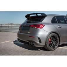 Задній дифузор з насадками (Дизайн A45 HB) для мерседес A-сlass W177 2018- рр