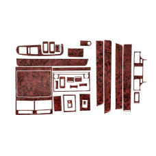 Накладки на панель Дерево для Volkswagen Touareg 2002-2010 рр