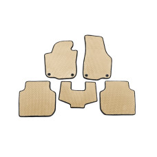 Килимки EVA (USA Бежевий) для Volkswagen Passat B8 2015-2023 рр