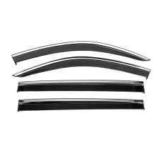 Вітровики з хромом Niken Luxury (4 шт) для мерседес GL/GLS сlass X166