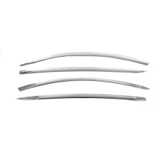 Вітровики хромовані Niken Luxury (4 шт) для Tesla Model Y 2020- рр