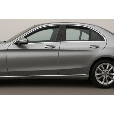 Вітровики вставні Niken Luxury (4 шт) для мерседес C-сlass W205 2014-2021 рр