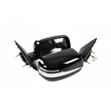 Хромовані накладки на дзеркала (2 шт, хром) для Toyota Land Cruiser 300 2021- рр