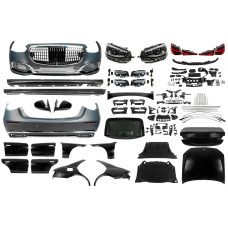 Комплект рестайлінга в W223 Maybach (з дверними ручками і вставками) для мерседес S-сlass W221 2005-2013 рр