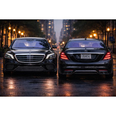 Комплект обвісів S65 AMG (2018-restyling) для мерседес S-сlass W222 2013-2022 рр