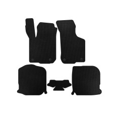 Килимки EVA (HB 3-х дверний Чорний) для Ауди A3 1996-2003 рр