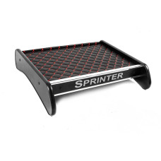 Полиця на панель (Чорна червона нитка) для мерседес Sprinter W907/W910 2018- рр