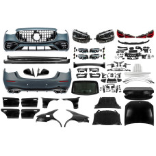 Комплект рестайлінга в W223 AMG S63 (з дверними ручками і вставками) для мерседес S-сlass W221 2005-2013 рр