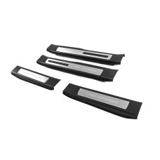 Накладки на дверні пороги з підсвічуванням (4 шт) для Toyota Land Cruiser 300 2021- рр
