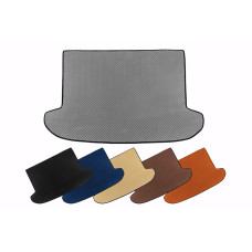 Килимок в багажник (7-ми місний/Навісна педаль газу США Allspace Сірий) для Volkswagen Tiguan 2016-2023 рр