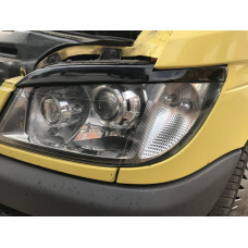 Війки (ABS чорні) Чорний мат для мерседес Sprinter W901/902/903/904/905 1995-2006 рр