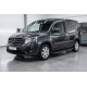 Бокові пороги Bosphorus Black (2 шт., Алюміній) Коротка база для мерседес Citan 