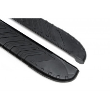 Бокові пороги Bosphore Black (2 шт., Алюміній) для бмв X3 F25 2011-2018 рр