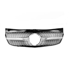 Передня решітка Diamond Silver (2010-2014) для мерседес Vito W639 рр