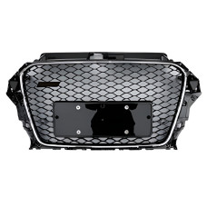 Передня решітка RS-style (2012-2016 чорна з хромом) для Ауди A3 рр